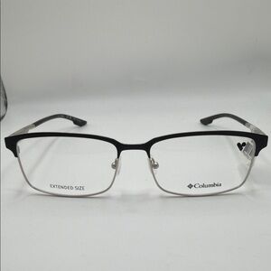 Columbia Black and Silver Frame Glasses C3016 No Case